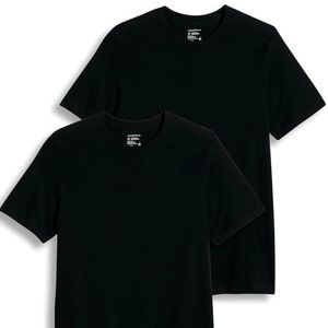 Jockey Men's Tall Man Cotton Crew Neck 2-Pack